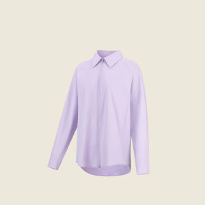 VfU Womens Long Sleeve Sun Protection Shirt Quick Dry Anti-Wrinkle Fitness Jacket Yoga Sportswear Versatile Spring Summer