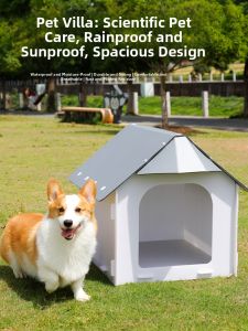FENGCAO | All-Weather Waterproof UV-Resistant Thermal Insulation Dog House
