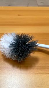 พร้อมส่ง แปรงขัดส่วม ขัดขอบชักโครก แปรงขัดห้องน้ำ ด้ามจับถนัดมือ ใช้ทำความสะอาดบริเวณที่แคบ" (เป็นส่วนบันทึก)