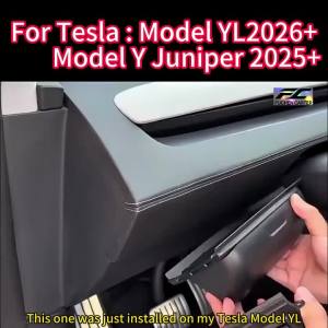 Hút Từ Tính Hộp Đựng Kính Cho Mẫu Tesla Model Y/YL/Juniper ABS Bảng Điều Khiển Cốc Kính Mát Hộp Bảo Quản Nội Thất Ô Tô Phụ Kiện