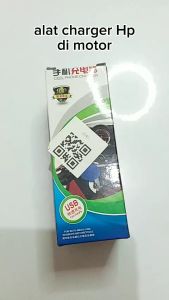 Alat Charger untuk HP di Motor Sepeda Motor Waterproof / Tahan Air Berkualitas
