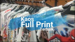 Kaos Distro Sablon Full Print SB344: Pilihan Terbaik untuk Kaos Pria Oblong