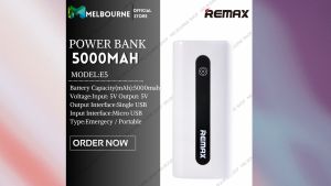 Remax E5 5000mAh Portable Power Bank mini pocket power bank fast charging Small and Exquisite Light