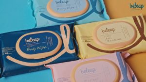 beleap Biodegradable Body Wet Wipe Tissue (1x 40s)- Extra Large Extra Thick