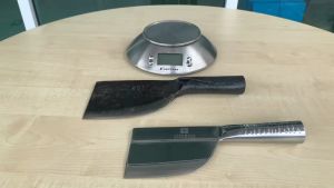 MLK Iron Stainless Steel Durian Knife Pisau Durian Besi Berkualiti Sharp Quality Jaya Mata Knife