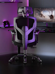 Ergonomic Computer Chair Comfortable Long Sitting Adjustable Reclining Office Chair Esports Chair Back Chair with Headrest
