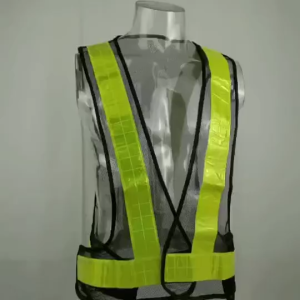 Reflector Vest Safety Vest Skeleton Type with ID Holder
