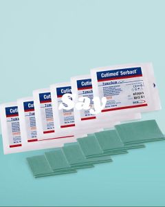 Cutimed Sorbact anti bacterial / modern dressing / luka diabetes 4x6/7x9cm 1lembar