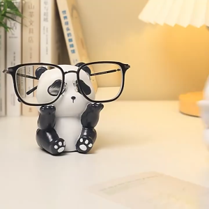Multi Function Creative Desktop Ornament Cute Eyeglasses Holder Pen Stand Mobile Phone Holder Desk Storage Organizer