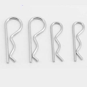 1/20pcs M1 M1.2 M1.6 M1.8 M2 M2.5 M3 M3.5 M4 M5 304 Stainless Steel R Spring Cotter Pin Wave Shape Split Clip Clam Tractor Pin