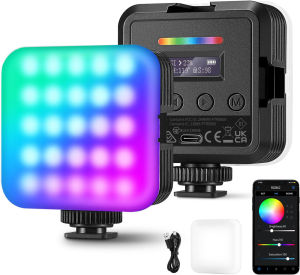 NEEWER RGB62 Magnetic RGB LED Video Light with Upgraded APP Control CRI97+ 2500K-8500K