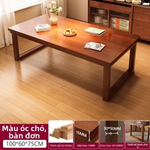 ZHUOHE | Bàn Học Làm Việc Đa Năng Gỗ Cứng