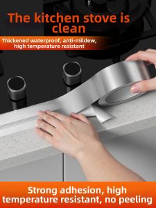 O Margo | Waterproof Mildew-Resistant Heat-Resistant Kitchen Aluminium Foil Sticker