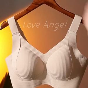 Love Angel บราไร้โครงแบบสายกว้าง - บราไร้ตะเข็บสำหรับผู้หญิงไซส์ใหญ่ ซัมเมอร์