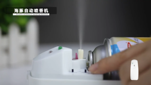 Jades Automatic Spray Machine Dispenser Air Freshener Fragrance Spray Refill 300ml Sakura/Berries/Lemongrass/Seabreeze