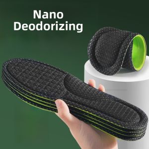 XIANZHAO | Antibacterial Nano Odor Absorbent Shoe Insoles Mens Thin Soft Shock Absorption Slip Resistant Breathable Womens Summer