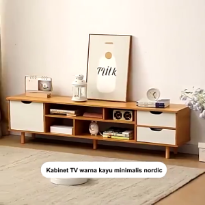 140CM Meja tv/meja tv minimalis modern/rak tv/lemari tv/meja tv minimalis modern terbaru/meja tv aesthetic