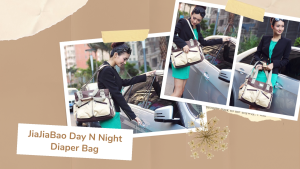 Mylilangelz JiaJiaBao Day N Night Beg Baby Mummy Diaper Bag Newborn Baby Travel Bag (Khaki)