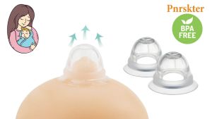 3 Set Nipple Puller Corrector Alat Pembantu Penarik Puting Penyedot Puting Payudara Silikone Ibu Menyusui
