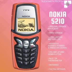 Nokia 5210 Rugged Phone Openline | Rare Vintage Phone