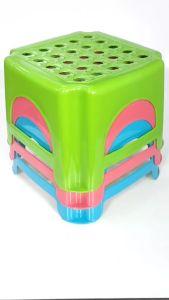 HIGH-QUALITY PLASTIC LAUNDRY STOOL / KIDS STOOL / SQUARE LAUNDRY STOOL / UPUAN PANLABA / UPUAN#GD603