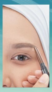 WARDAH EyeXpert Matic Brow Definer - Pensil Alis Anti Air dan Tahan Lama Hingga 8 Jam - Mudah Digunakan dengan Teksur Powdery