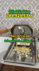 Máy thái rau củ quả đa năng – thái lát hành tỏi ..... tiênl lợi có tay quay khi mất điện