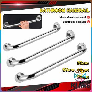 KLIMO Stainless Steel Grab Bars Bathroom Shower Handle Safety Hand Rail Support Bath Assist Handle 30cm/40cm/50cm/60cm