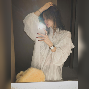 YUFUQING | French Design Lace Splice Stand Collar Elegant Loose Womens Shirt Spring Versatile Age Reduction Fashionable Polyester Fiber