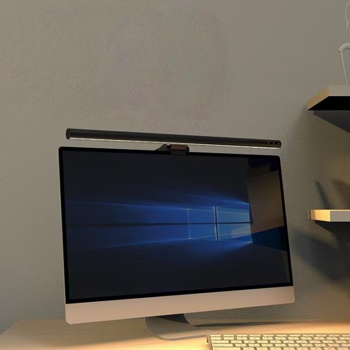 USB Powered RGB LED Monitor Light Bar Stepless Dimmable Eye Protection ...