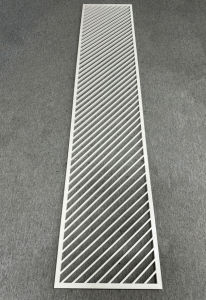 Grille Partition Stainless Steel Folding Screen Office Hallway and Living Room Decorations Background Simple and Light Luxury Cut Out Metal Grille