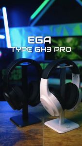 [ประกัน 1 ปี] EGA TYPE-GH3 PRO หูฟังเกมมิ่ง เชื่อมต่อบลูทูธ/ไวร์เลส ถอดไมค์ได้ มีโหมดเกม เพลง หนัง