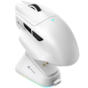 ATTACK SHARK | ATTACK SHARK V6 Wireless Mouse25000DPITouch Magnetic Charging Base Bluetooth Tri-Mode Connection Macro Gaming Mouse