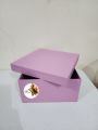 6X6 WHITE Gift Box | Hard Box | Square Box. 