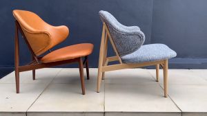 Kofod Larsen Shell Chair / Nordic Wave Lounge Chair Lounge Chair - FRM7174