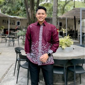 Atasan Batik Coupel Pasangan Sarimbit Baju Kerja Tunik Dan Kemeja Modern Terbaru Size M L XL XXL Jumbo Motif Sutena