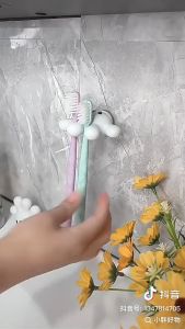 🎉สินค้าพร้อมส่ง🎉ที่เสียบแปรงสีฟัน ที่แขวนของอเนกปรงสงค์