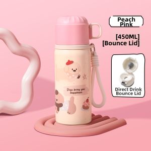 ZIYINGCHA | Dual Use Insulated Childrens Flask 316 Stainless Steel