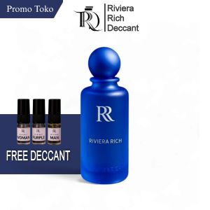 (Promo Toko) Riviera Rich Blue - Extrait de Perfume 80ml Elixir/Tahan 12 Jam/Wangi Seger Manis/Parfum Pria Wanita/ Parfum Cewek Cowok / Ninggalin Jejak