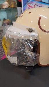 หมวกกันน็อกเปิดหน้า ปอมปอมปุริน H2C HELMET POMPOMPURIN แท้