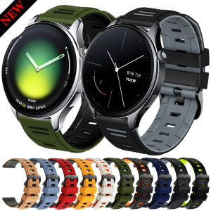 Sport Silicone Strap for Xiaomi Mi Watch Color 2 22mm Bracelet for Xiaomi Watch 5 2 Pro S4 S3 S2 S1 Active Men Women Wrist Bands