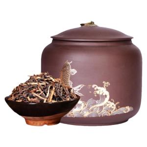 XINYIHAO | Xinhui Green Mandarin Peel Ripe Puer Tea Loose Tea 10+ Years