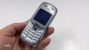 2G โทรศัพท์มือถือ Motorola C650 GSM Mini Single SIM 800mAh MP3 คอมพิวเตอร์