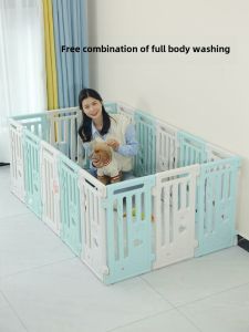 Pet Fence Balcony Dog Fence 65 High Indoor Plastic Dog Crate Small Size Dogs Anti-Escape Dog Fence