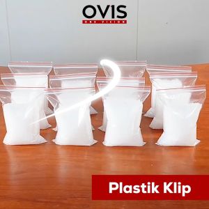 Plastik Klip 10x15 cm Ziplock Zipper Lock Kantong PE Obat Isi 100 Pcs