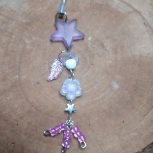 Phone Strap Disk Akrilik Jelly / Gantungan Hp Mini Charm