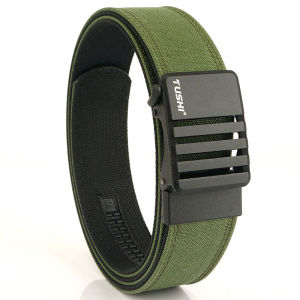 Tushi | TUSHI New Military Belt for Men Sturdy Nylon Metal Automatic Buckle Police Duty Tactical Belt Outdoor Girdle IPSC Accessories