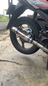 Knalpot Model Salemba Pro Racing untuk Motor Vario, Beat, Scoppy, dan Pcx