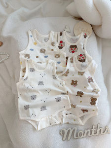 XINXINBEI | Summer Sleeveless Lightweight Cotton Baby Romper