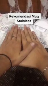 Mug Gelas Cangkir Tahan Panas Dubblin / Botol 3otol Polo 220 ML Mug Kopi Teh Stainless Stell - Zs